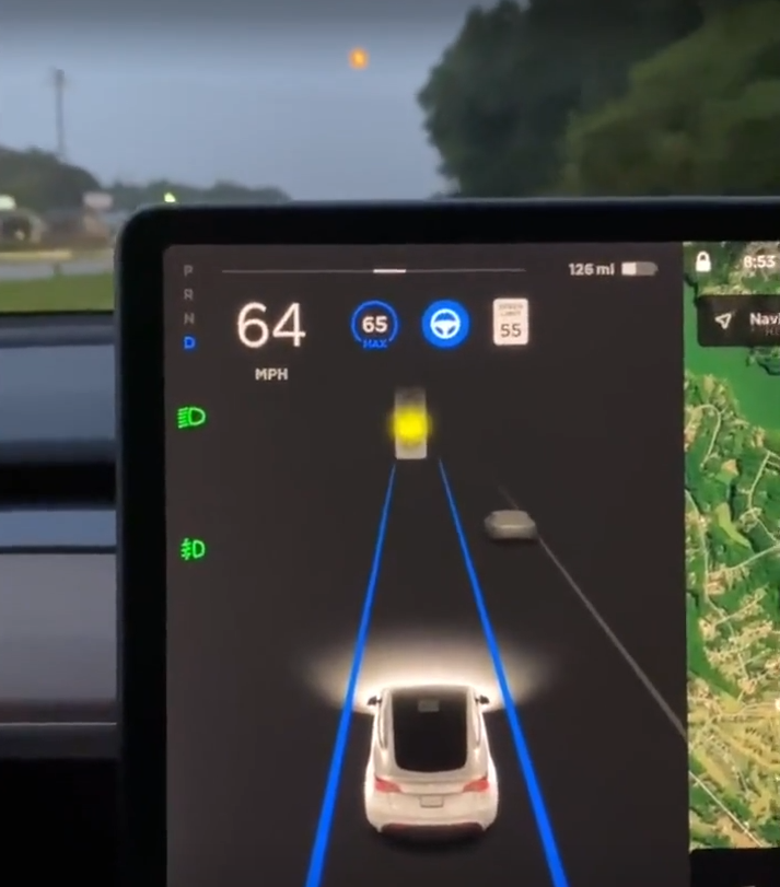 Moon as traffic light